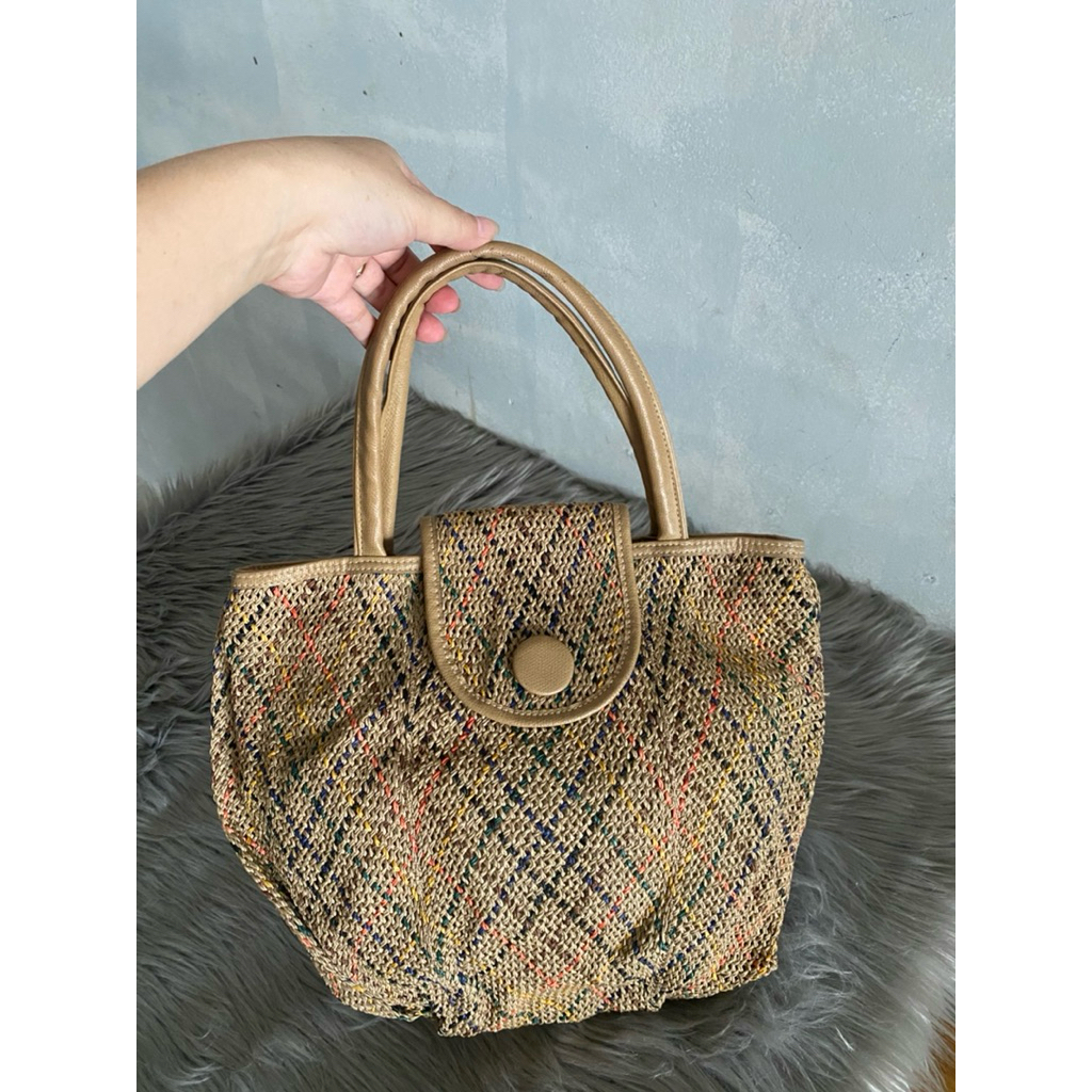 Sedge bag sz38*32cm 2hand
