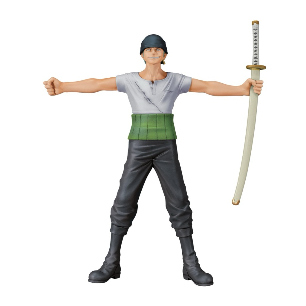 ฟิกเกอร์ Roronoa Zoro (ซีซั่น 7 ของแท้) ️ Dramatic Showcase(Banpresto)[One Piece]
