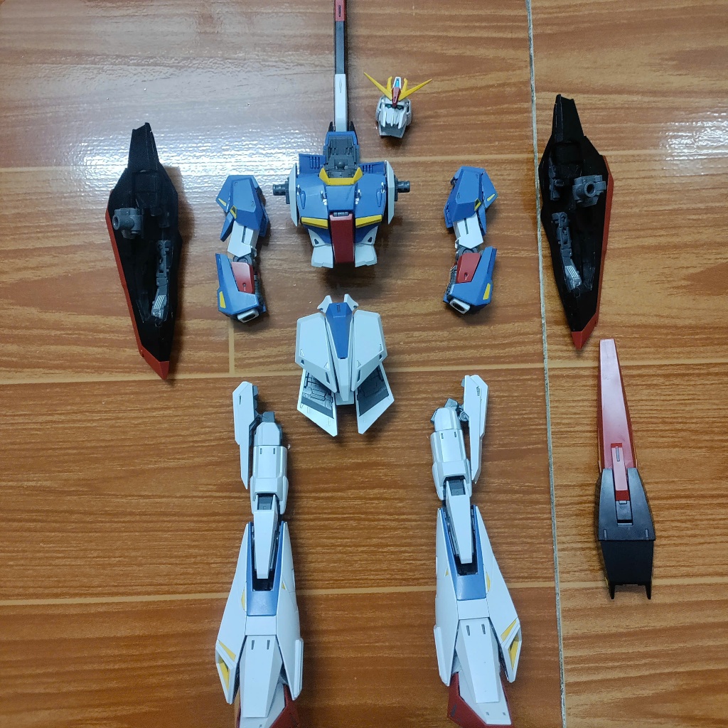 ของแท้ bandai MG Gundam zeta ver ka อุปกรณ์เสริม