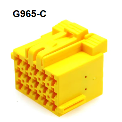 G965-8mm ขั้วต่อรถแจ็ค 15 รู