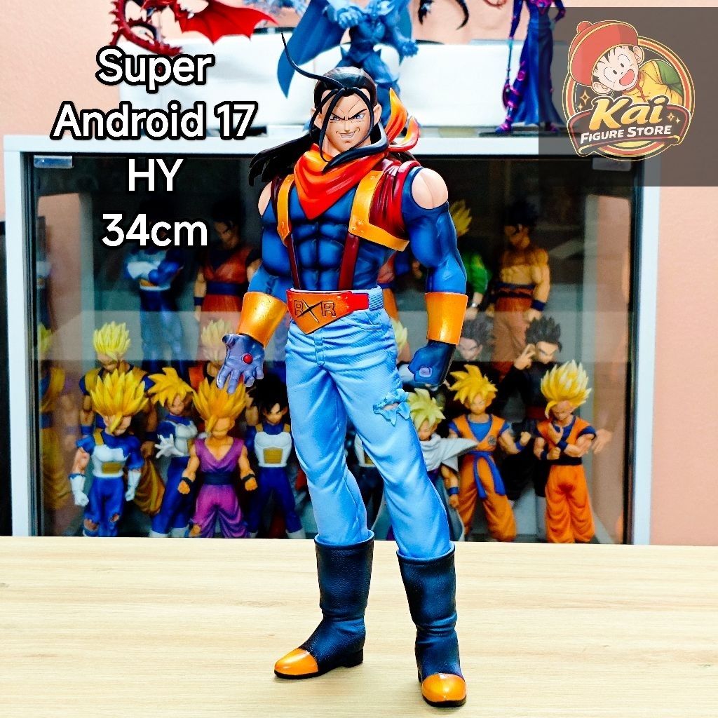 โมเดลดราก้อนบอล - Super Android 17 HY สูง 33cm