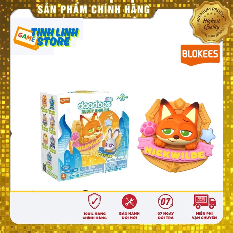 Blokees Zootopia daadoos MATE Series 01 badge blind box