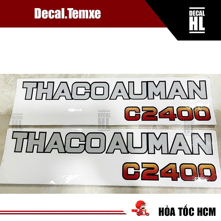 สติ๊กเกอร์รถบรรทุก Taco Auman C2400
