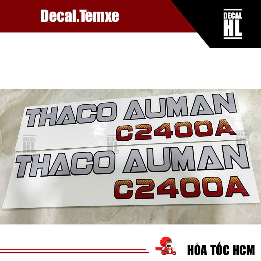 สติ๊กเกอร์รถบรรทุก Taco Auman C2400A