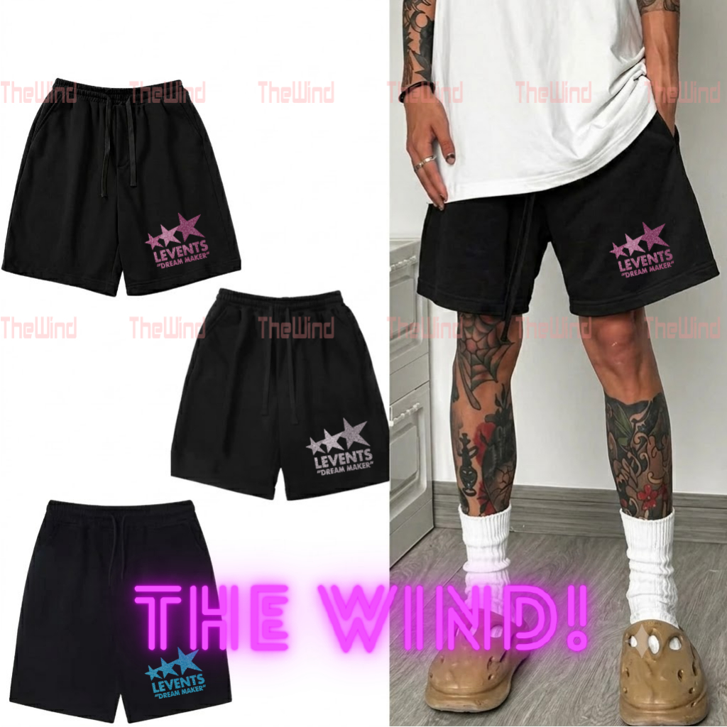 The Wind streetwear LEVENT Glitter Thongs สําหรับผู้ชายและผู้หญิง ผ้าฝ้ายไม่ระบาย 100%