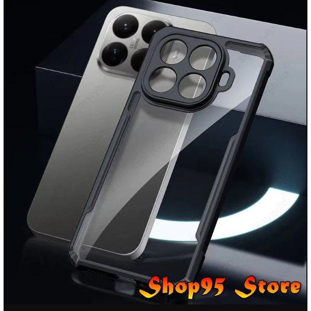 เคสขอบสีดํากันกระแทกสําหรับ Xiaomi Redmi Mi 14T Mi 14T Pro Mi 15T Mi 15T Pro