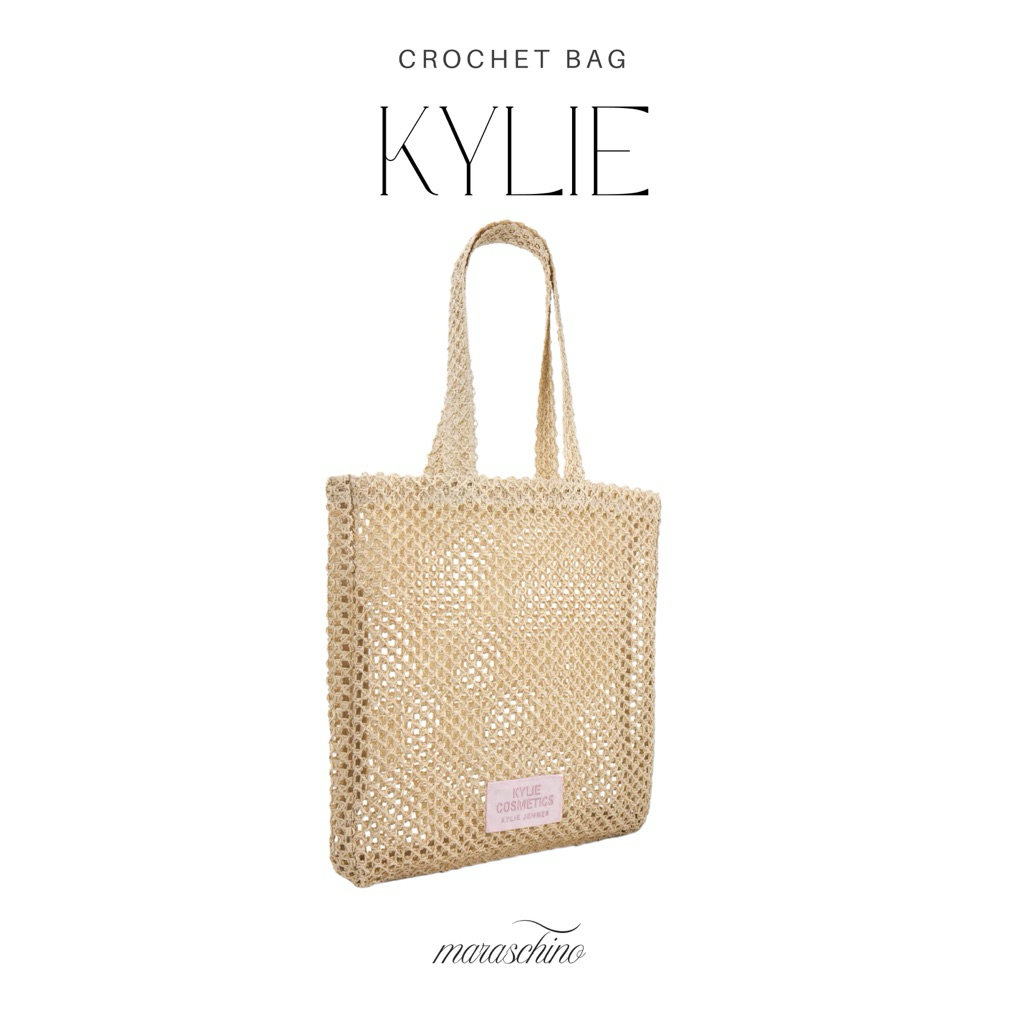 KYLIE COSMETICS กระเป๋าถักโครเชต์