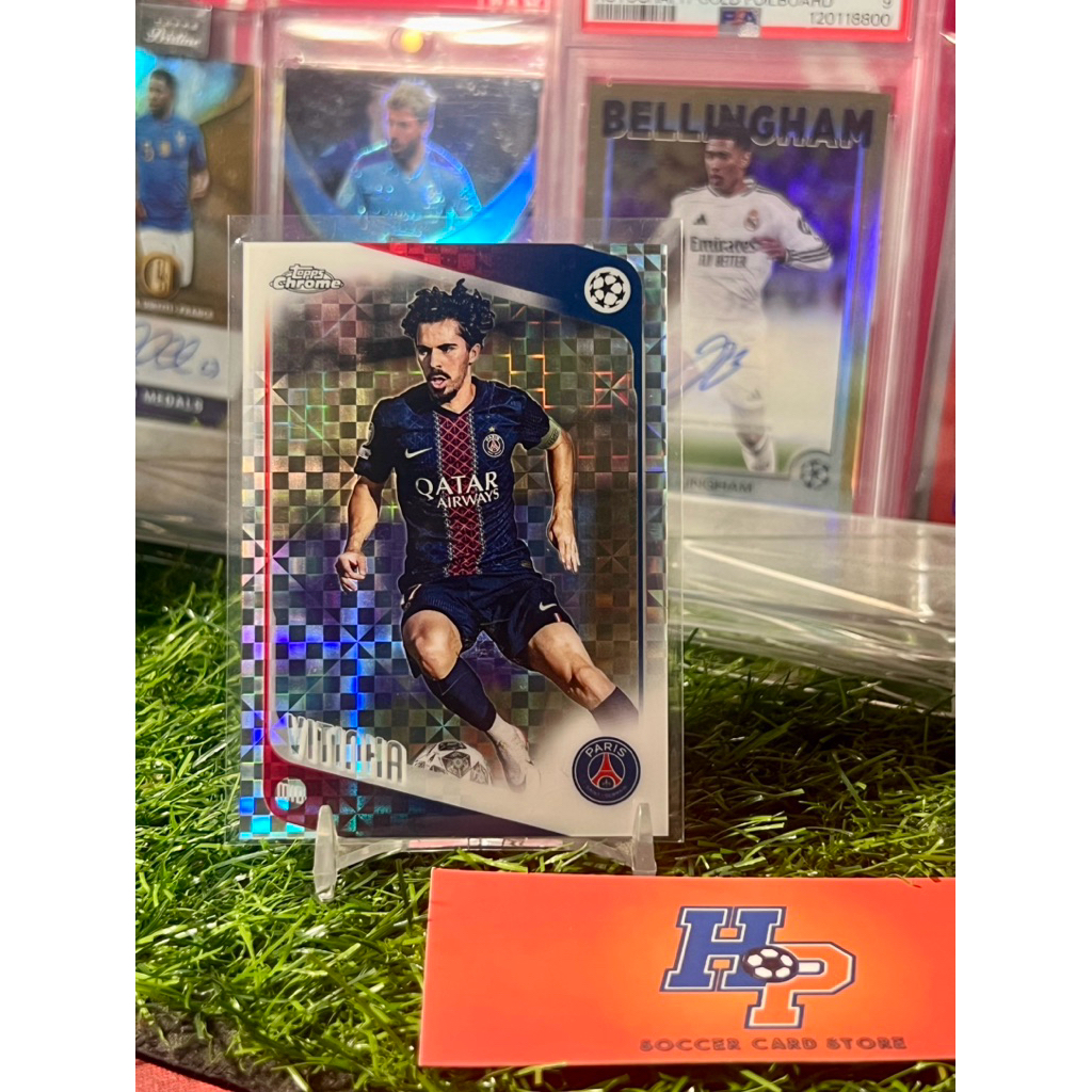 การ์ดฟุตบอล Vithia Oval Topps Chrome UCL 2025/26
