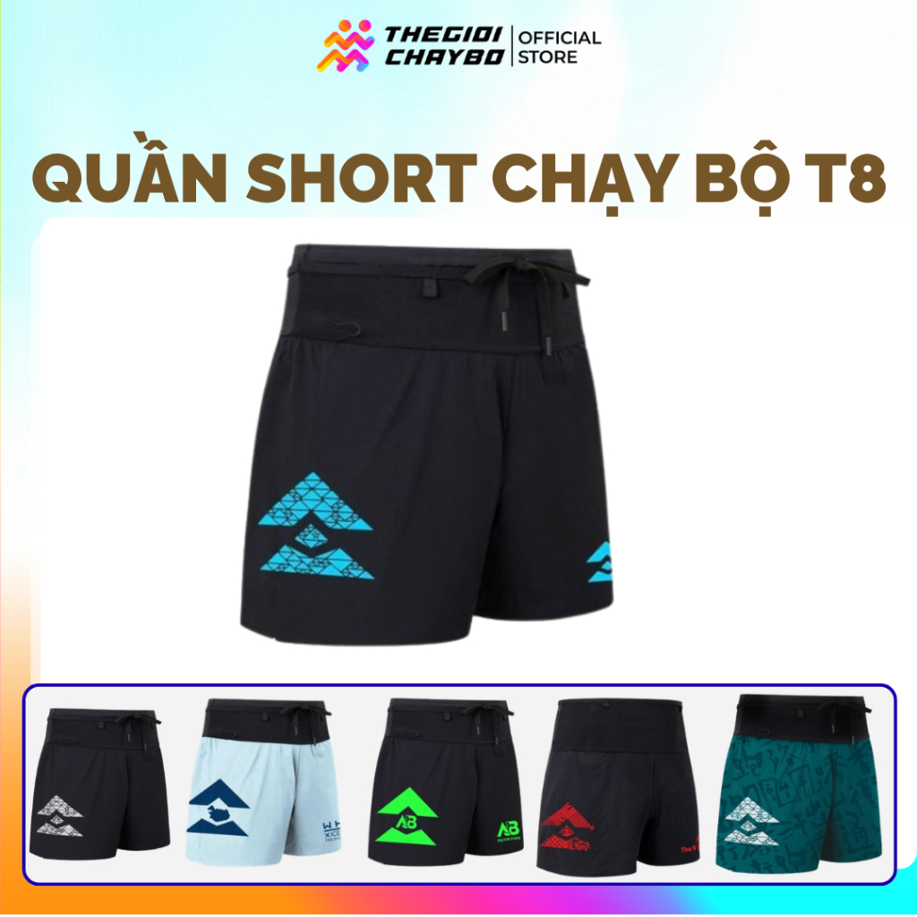 T8 Sherpa Ultralight Running Shorts 78g 4 Pockets Trail Road Ultra Dry Fit