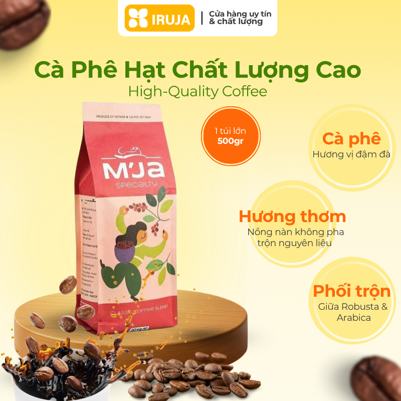 [IRUJA VIETNAM] BEAN COFFEE CLASSIC MOUNTAIN'S LEGEND 500G