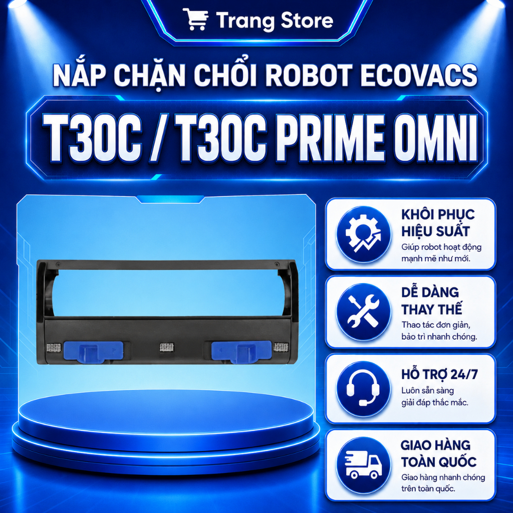 Ecovacs T30C / T30C Prime Omni Robot Vacuum Brush Stopper
