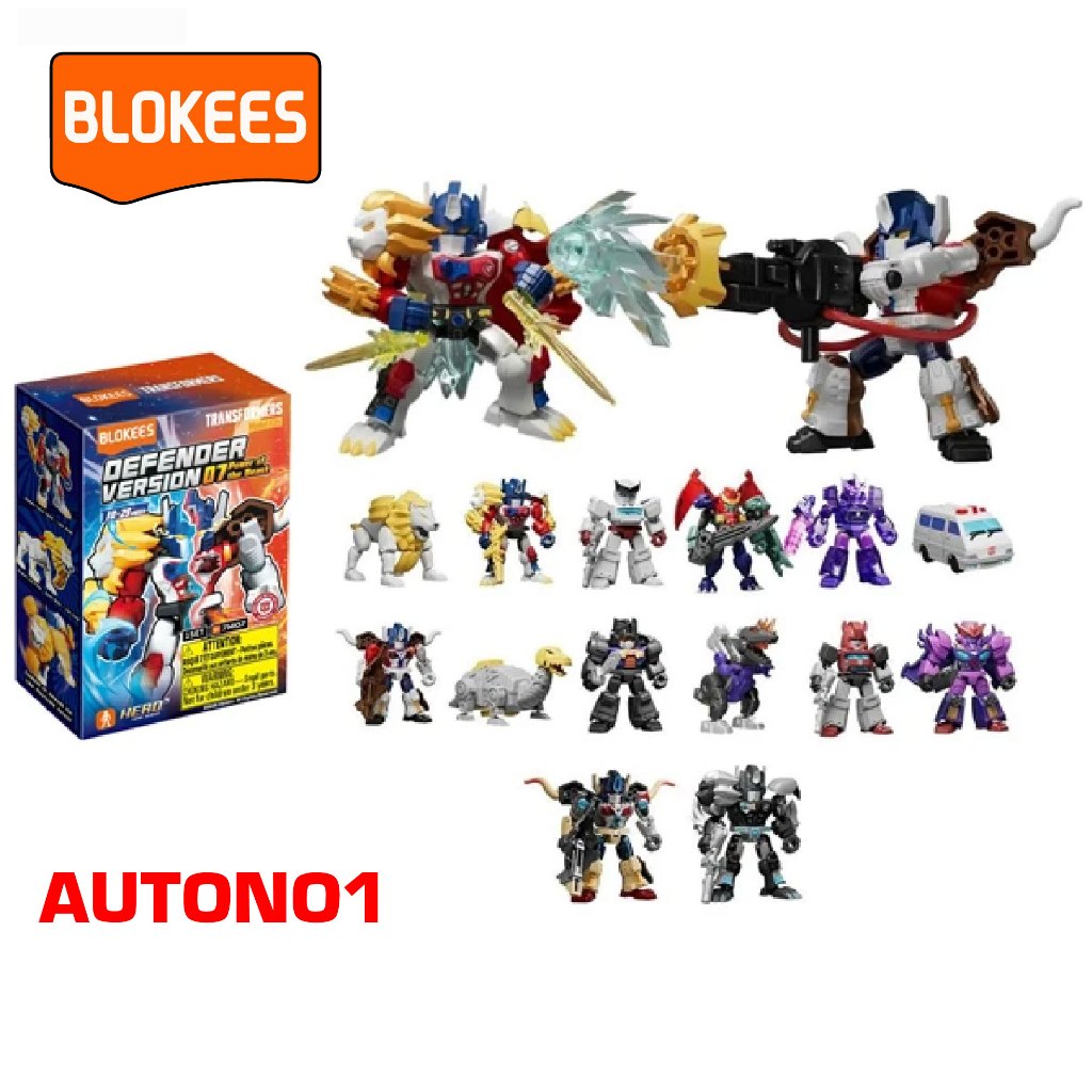 Transformers Defender Version 07 Blokees 71407 Blind Box