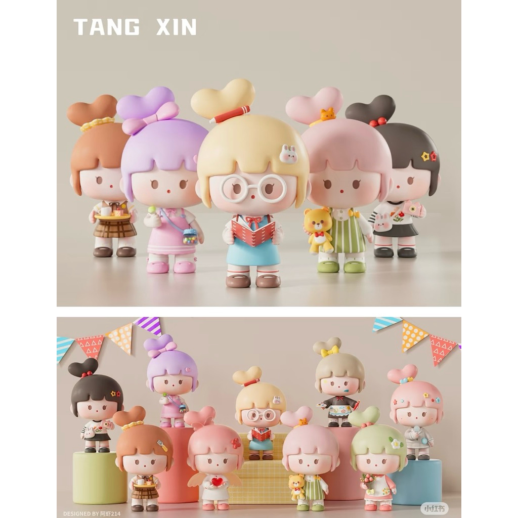 [ AVAILABLE - ของแท้ ] BLINDBOX SUGAR HEART FASHIONABLE GIRLS