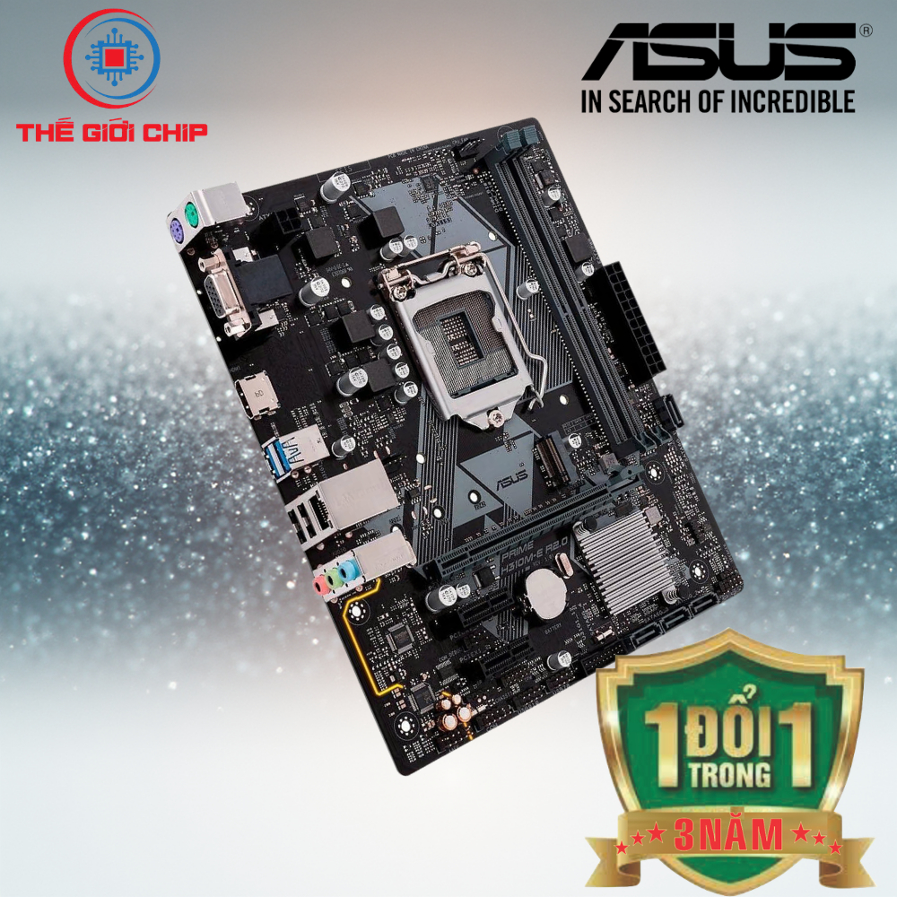 INTEL เมนบอร์ด Asus PRIME H310M-E R2.0 M.2* เหมือนใหม่ 36 เดือนโดยซัพพลายเออร์