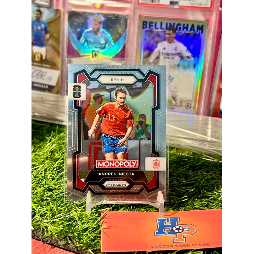 Andres Iniesta Panini Prizm Monopoly Worldd Cup 2026 การ์ดฟุตบอล