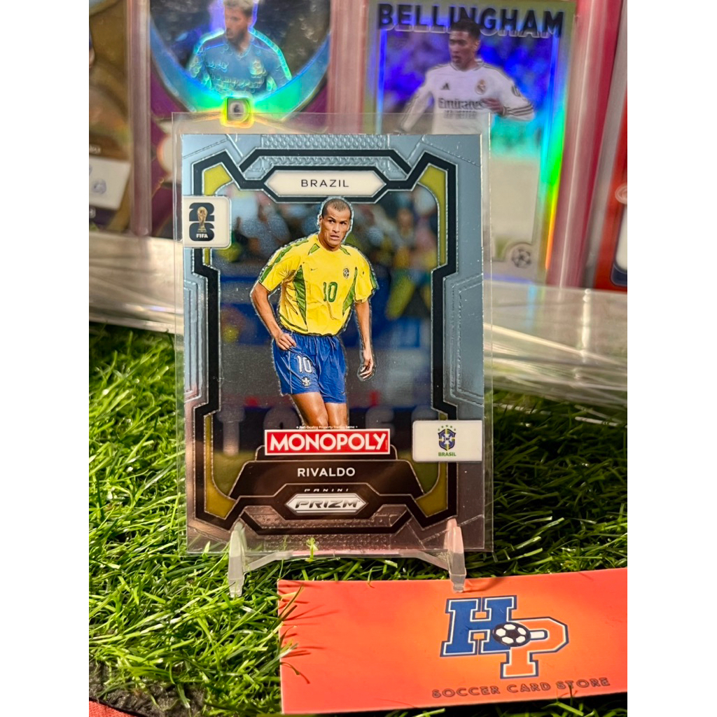 Rivaldo Panini Prizm Monopoly Worldd Cup 2026 การ์ดฟุตบอล