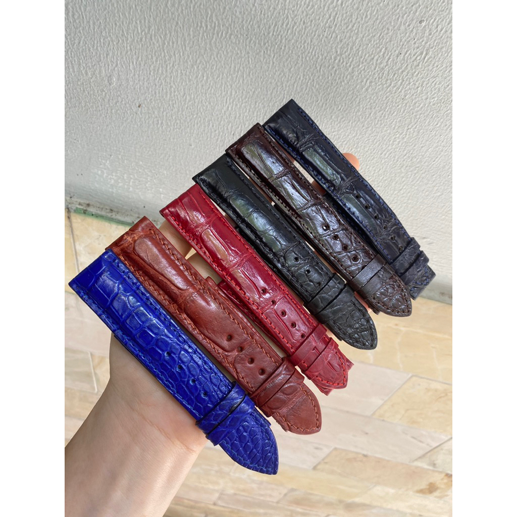 2-SIDED CROCODILE SKIN STRAP Go Vap Crocodile