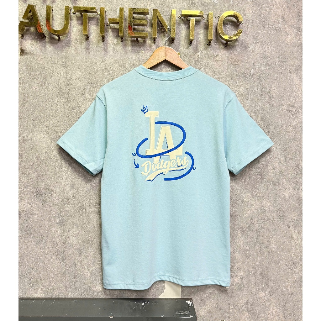 (GENUINE) เสื้อยืด LA DODGERS PASTEL GREEN