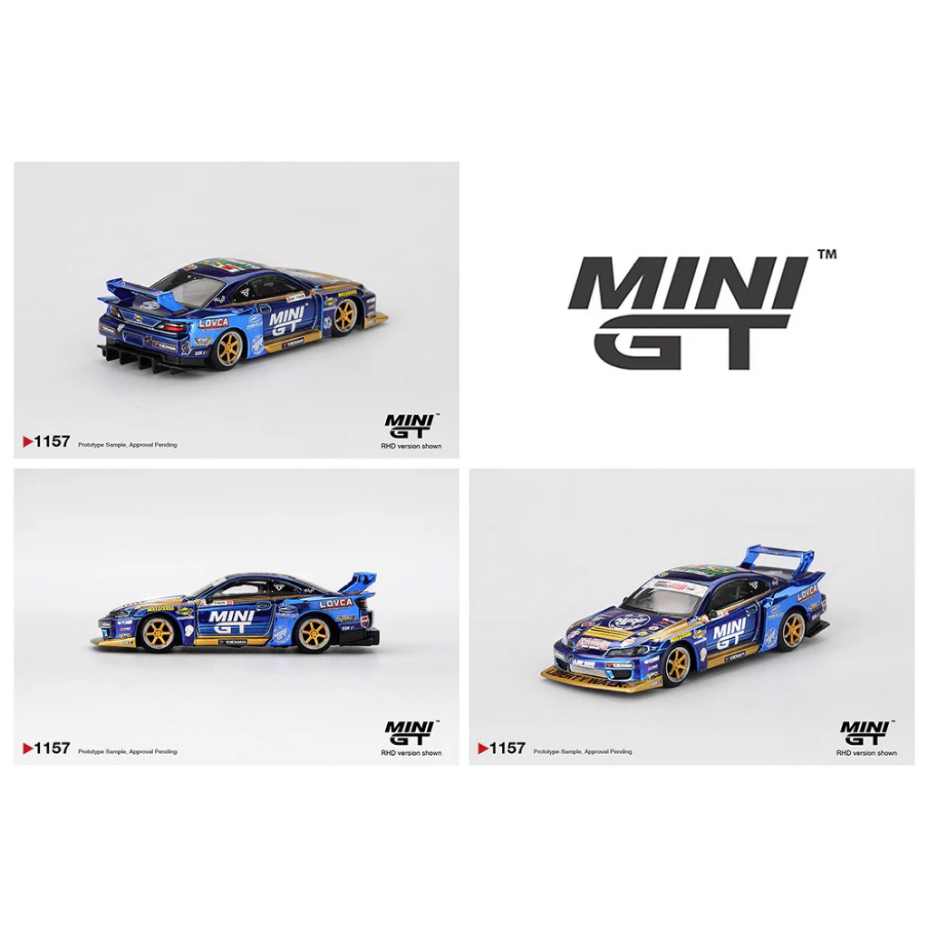 Mohiinhxeps-1/64_ Mini GT-1157 NISSAN LB-SUPER SILHOUETTE S15 SILVIA 555 TEAM MINI GT LIBERTY WALK 2