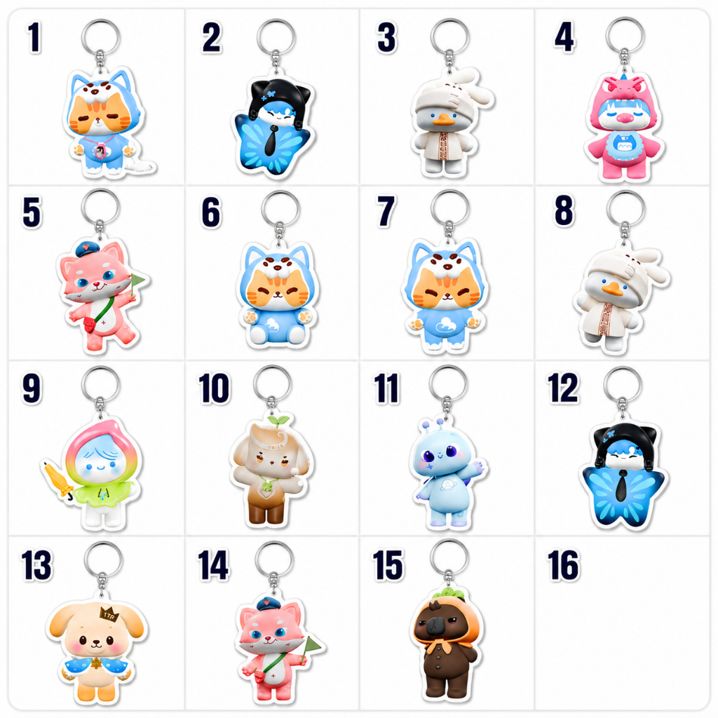 ตุ๊กตา GMM พวงกุญแจไอศกรีมฤดูร้อน GeminiFourth ForceBook JimmySea จี้แปลงร่างบ่อภูวิน c NANG DECOR S