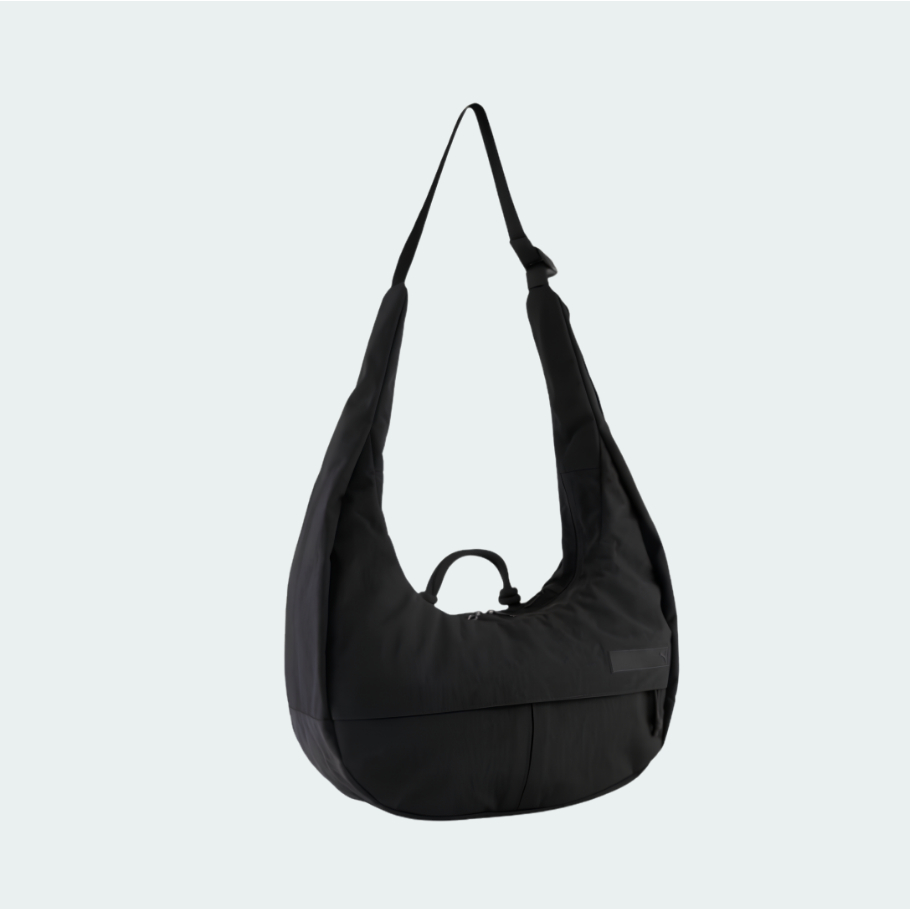 Puma PUMA.BL Hobo Large กระเป๋าสะพายข้างผู้หญิง - สีดํา