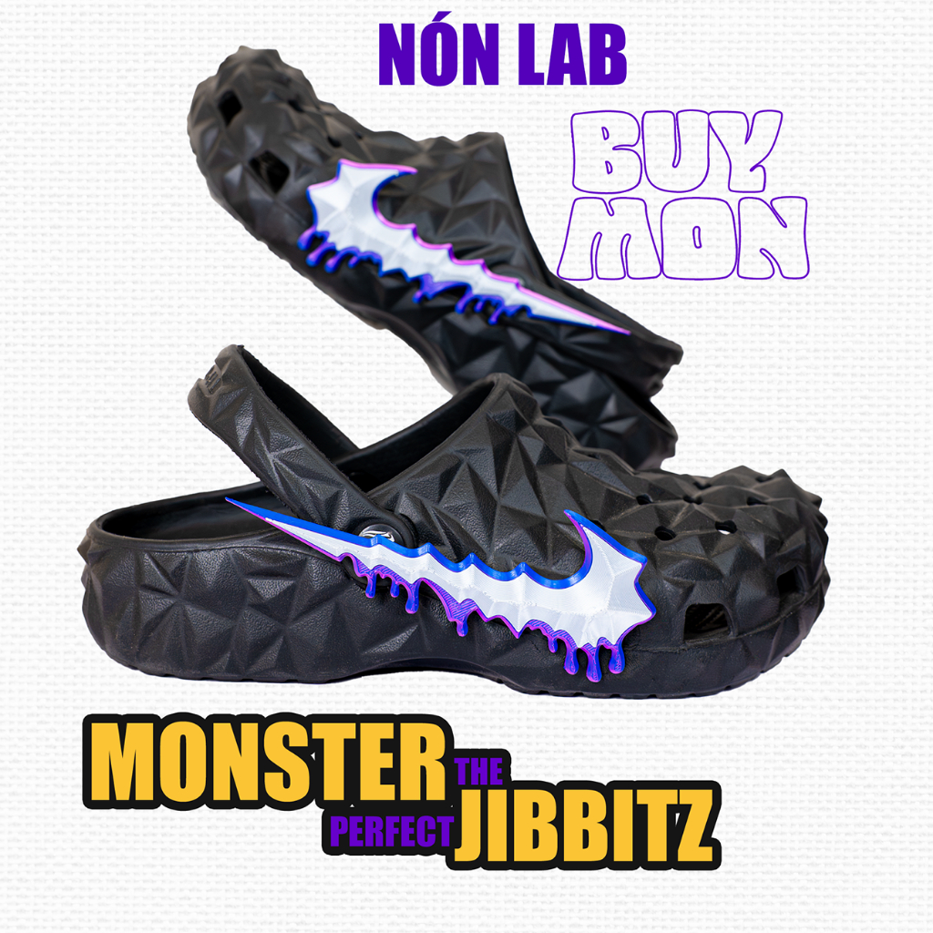 Charm Monster Galaxy - รองเท้าแตะอัพเกรดอุปกรณ์เสริม - Jibbitz Hatlab