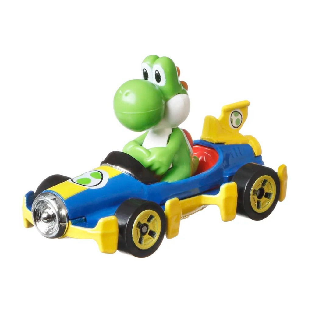 Hot Wheels Mario Kart Yoshi March 8 LOOSE Hot Wheels Mario Kart Yoshi March 8