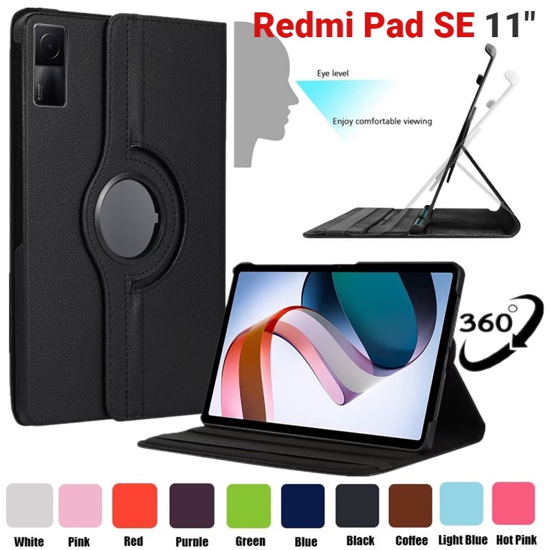Xiaomi Redmi Pad SE 11 นิ้ว 2023 เคสหนังหมุนได้ 360 องศา / Redmi pad SE 11