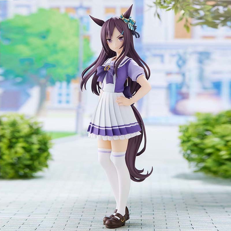 Mejiro Dober ของแท้ (ชุดนักเรียน Ver.) ️ฟิกเกอร์รางวัลเกม(Banpresto)[Uma Musume: Pretty Derby]
