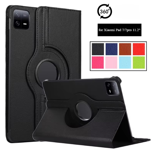 Xiaomi MiPad 7 7 pro 11.2 นิ้ว Mipad8 เคสหนังหมุนได้ 360 องศา