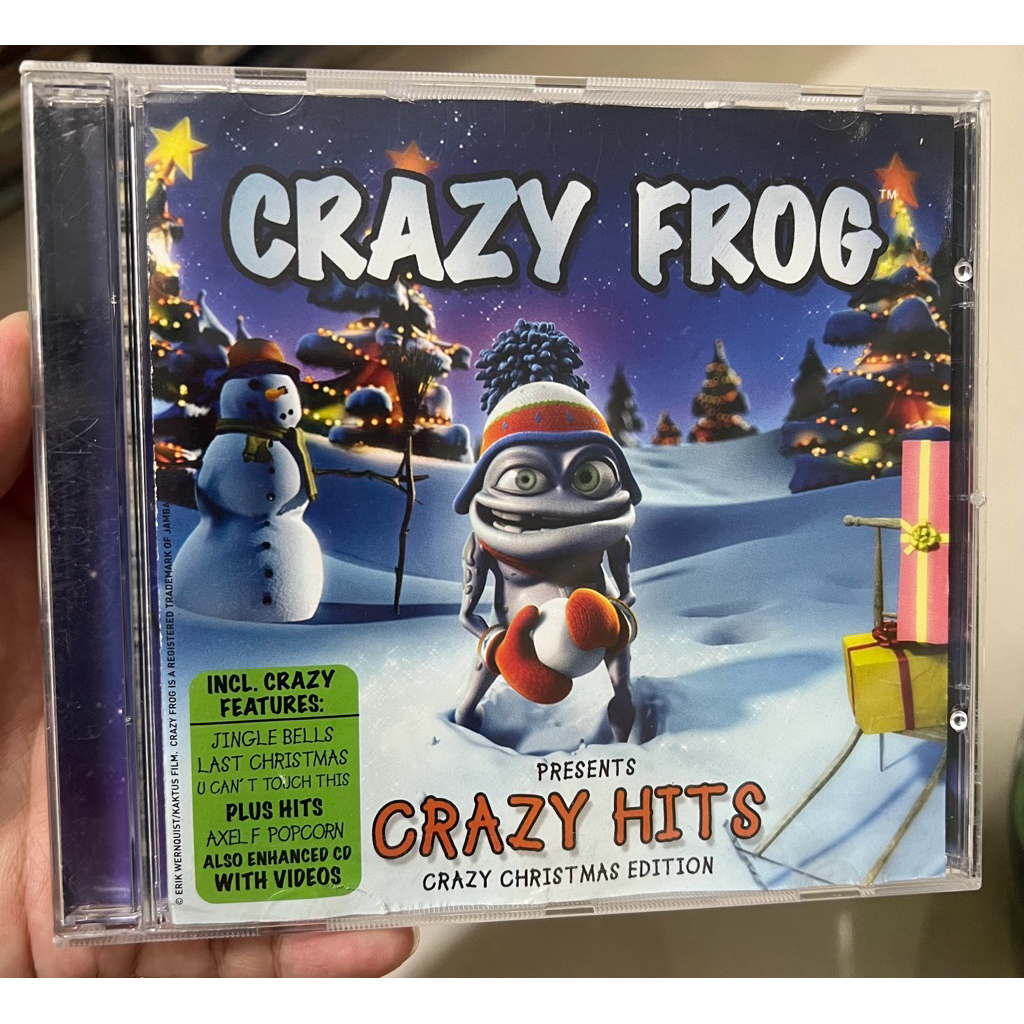 ซีดีมือสอง - Crazy Frog นําเสนอ Crazy Hits - ฉบับ Crazy Christmas (หายาก)