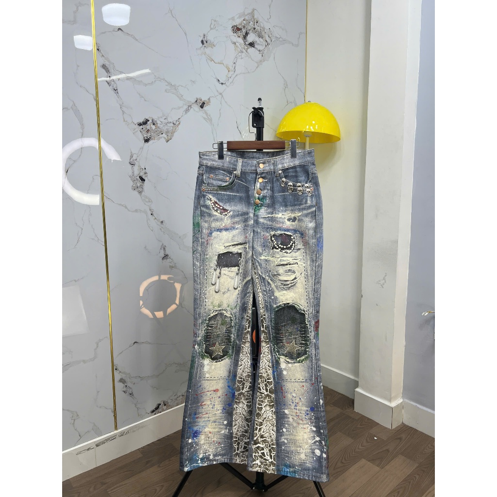 C94 Marcchivo "DESTRAOY" Flare Jeans Unisex