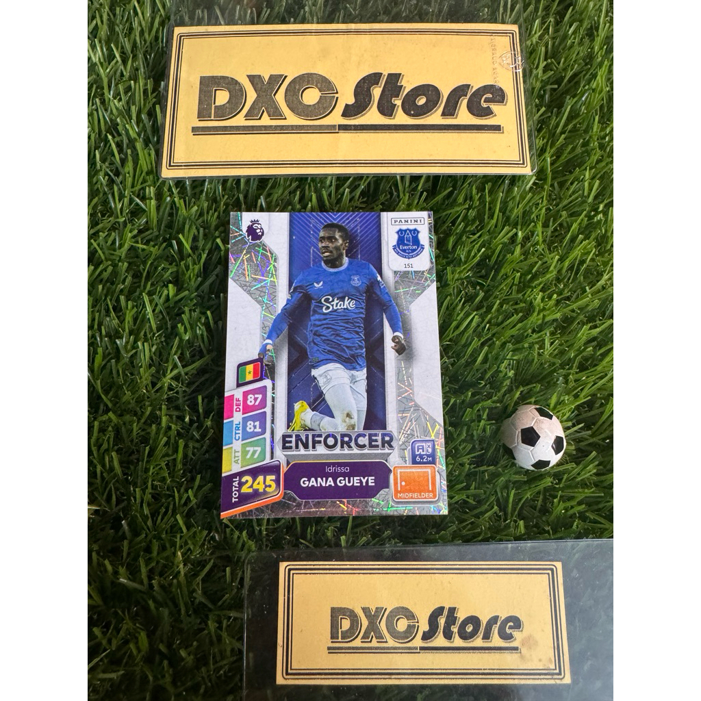 [ ของแท้ ] - ENFORCER - PANINI ADRENALYN PREMIER LEAGUE PLUS 2025 - GANA GUEYE (EVERTON)