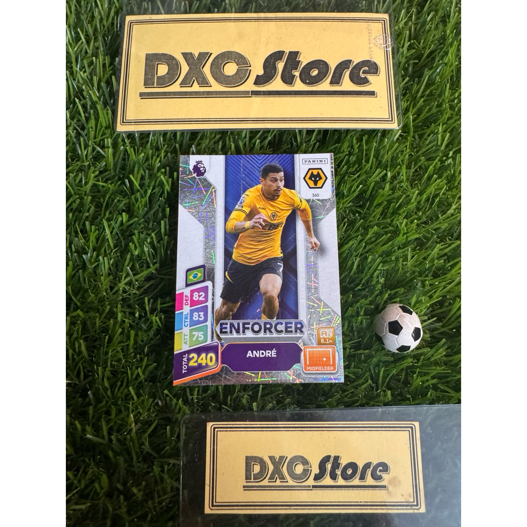 [ ของแท้ ] - ENFORCER - PANINI ADRENALYN XL PREMIER LEAGUE PLUS 2025 - ANDRE (WOLVERHAMPTON)