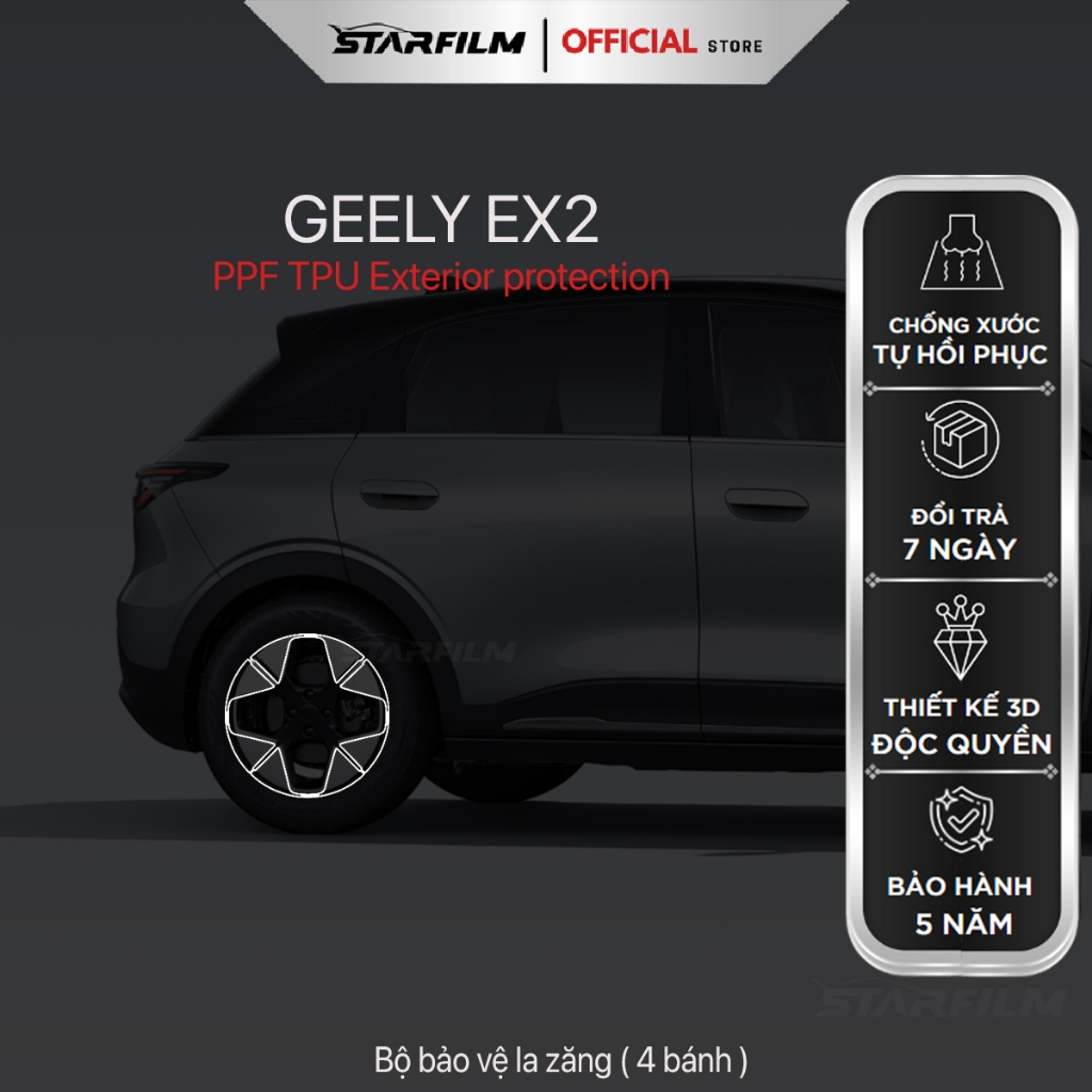GEELY EX2 STARFILM lasang PPF TPU Protector