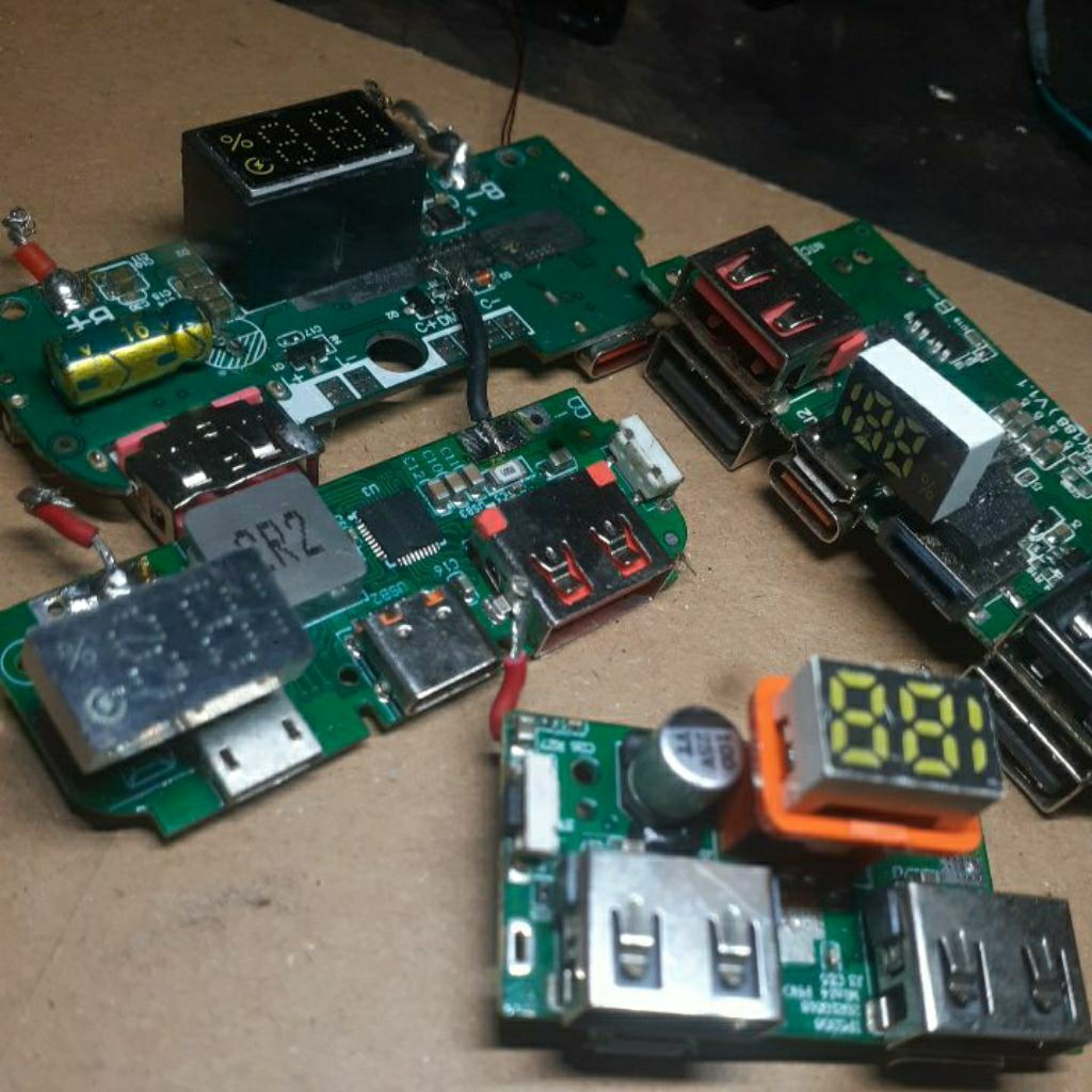 วงจรเครื่องชาร์จสํารอง 22,5W SFCP / QC & PD 18W Injoinic Chip (Ip5356 / Ip5353 / Ip5332 / S621 / ...