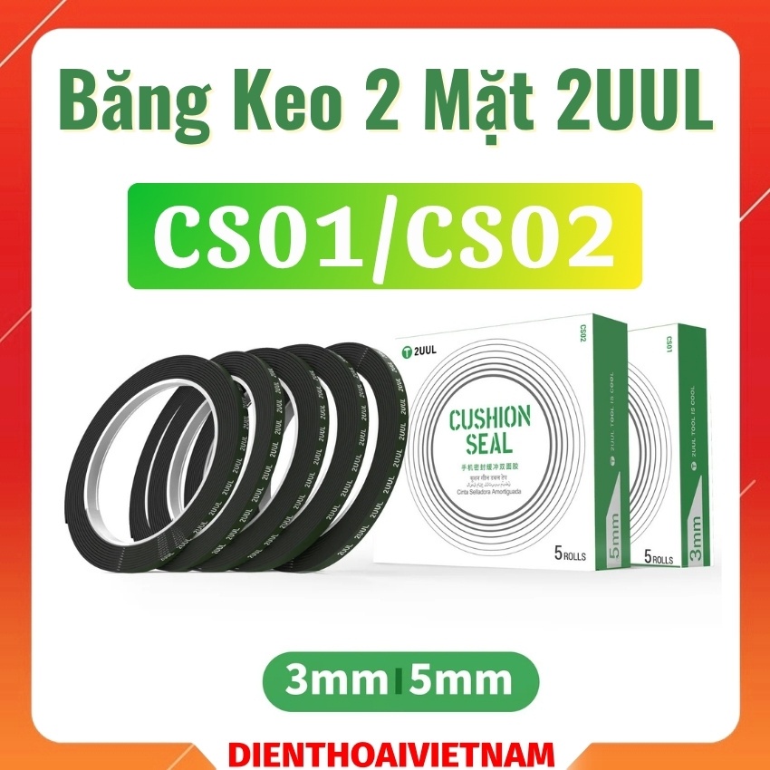 2UUL CS01/CS02 เทปกาวสองหน้า