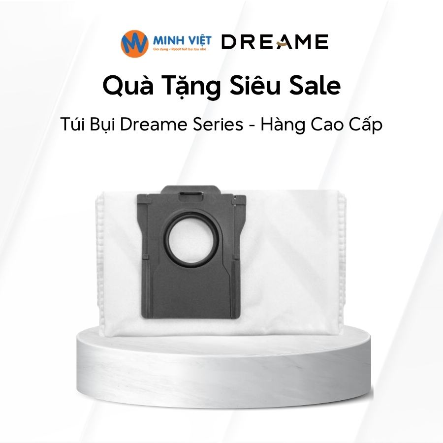 [ของขวัญไม่ใช่ซ้าย] Dreame D20 Ultra/D30 Ultra/ X30 Ultra/ X40 Ultra/X50 Ultra Dust Bag - Minh Viet