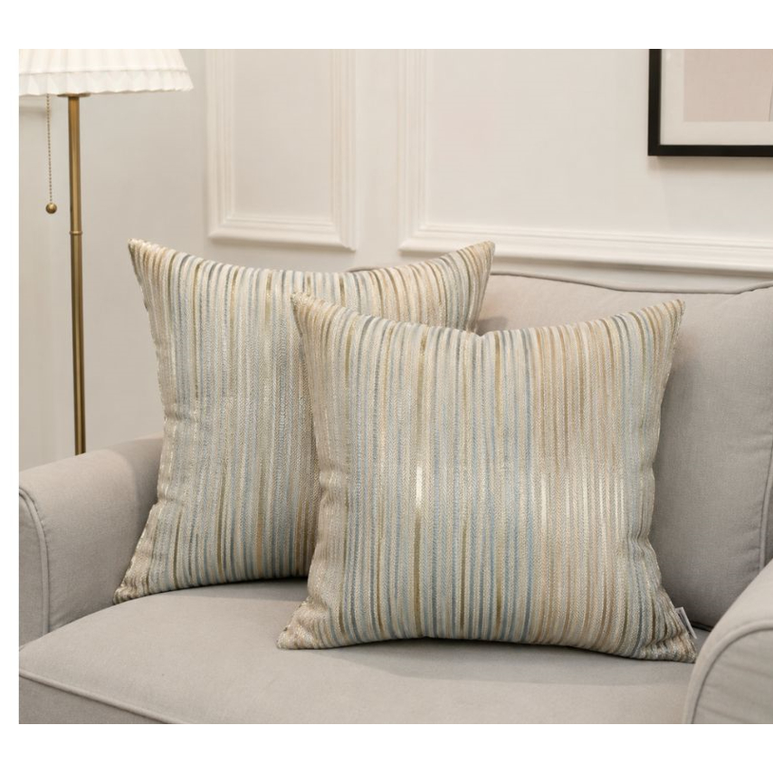 SOFA DECORATIVE PILLOW 50x50CM แถบหลากสี