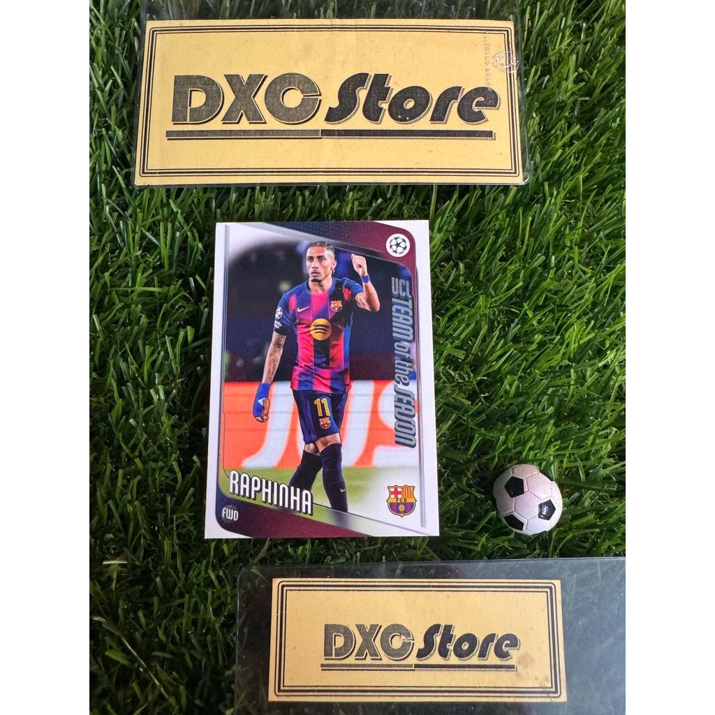 [ ของแท้ ] - UCL TEAM OF THE SEASON - TOPPS UCC 2026 - RAPHIMA (BARCELONA)