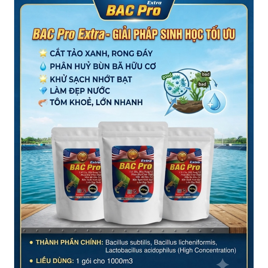 BASC PRO MICROBIAL Yeast CUT GREEN ALGAE, RED ALGAE, น้ําสวยครั้งเดียว