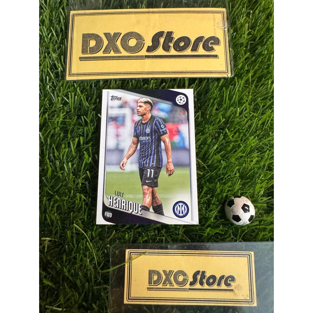[ ของแท้ ] - TOPPS UCC 2026 - LUIS HENRIQUE (INTER MILAN)