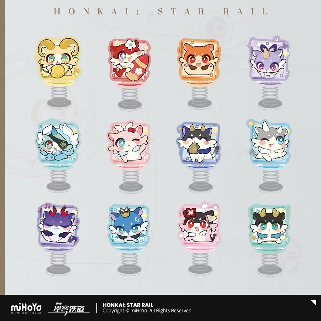 XO [รางดาว Honkai] ขาตั้งสปริง Chimera Awoo Awoo Awoo