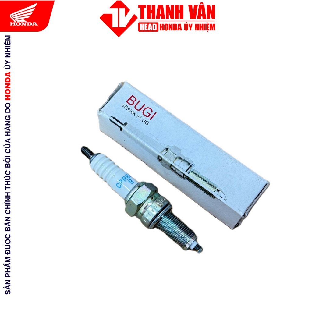 หัวเทียน NGK แท้ Honda (รหัส 31916-KRM-841 - สัญลักษณ์ CPR8EA9) สําหรับ Air Blade 110, Vision, Rebel