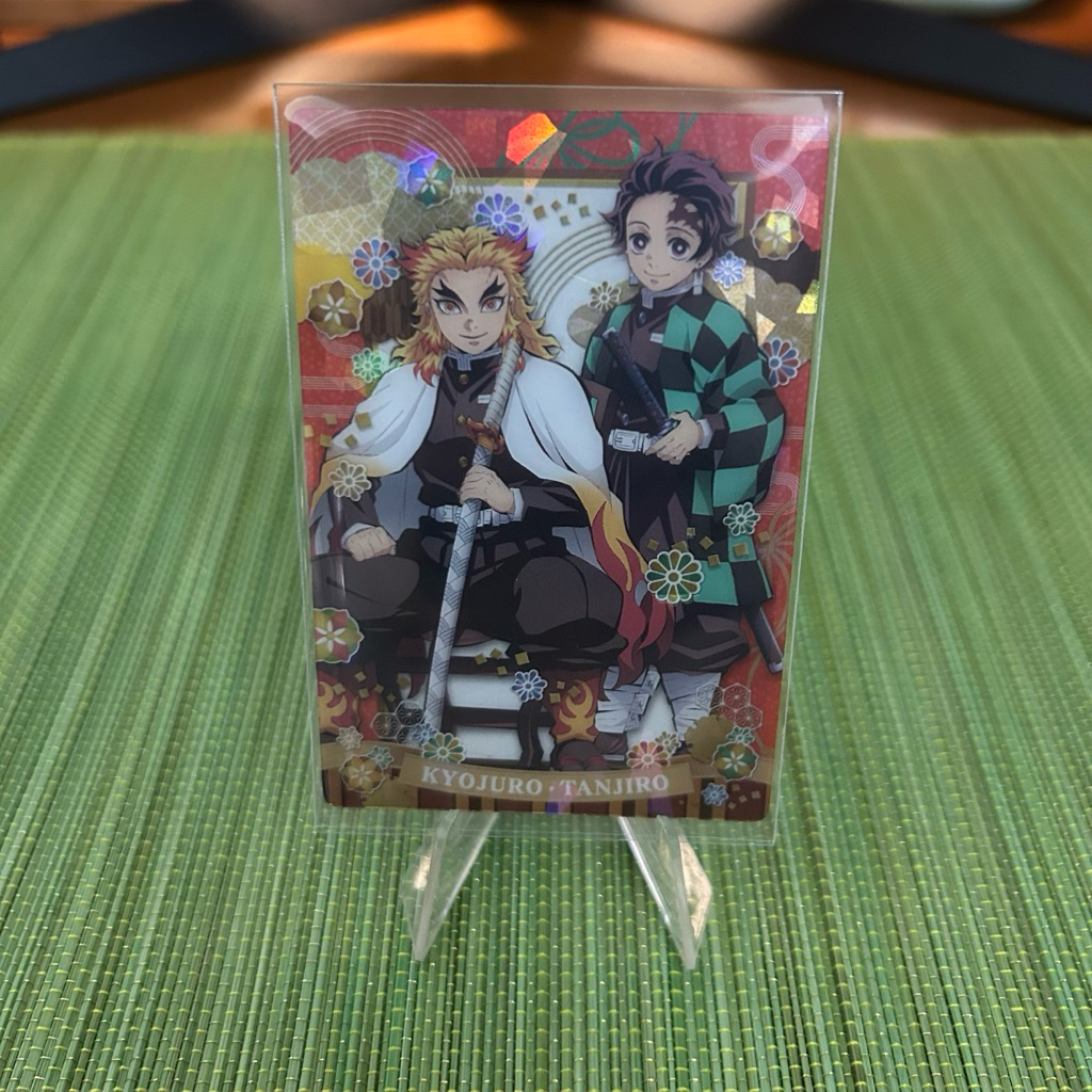 SP Kyojuro & Tanjiro การ์ดเวเฟอร์โลหะ