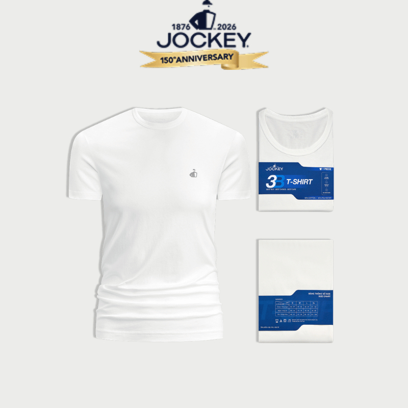 เสื้อยืด Jockey cotton CVC สําหรับผู้ชาย - J4151