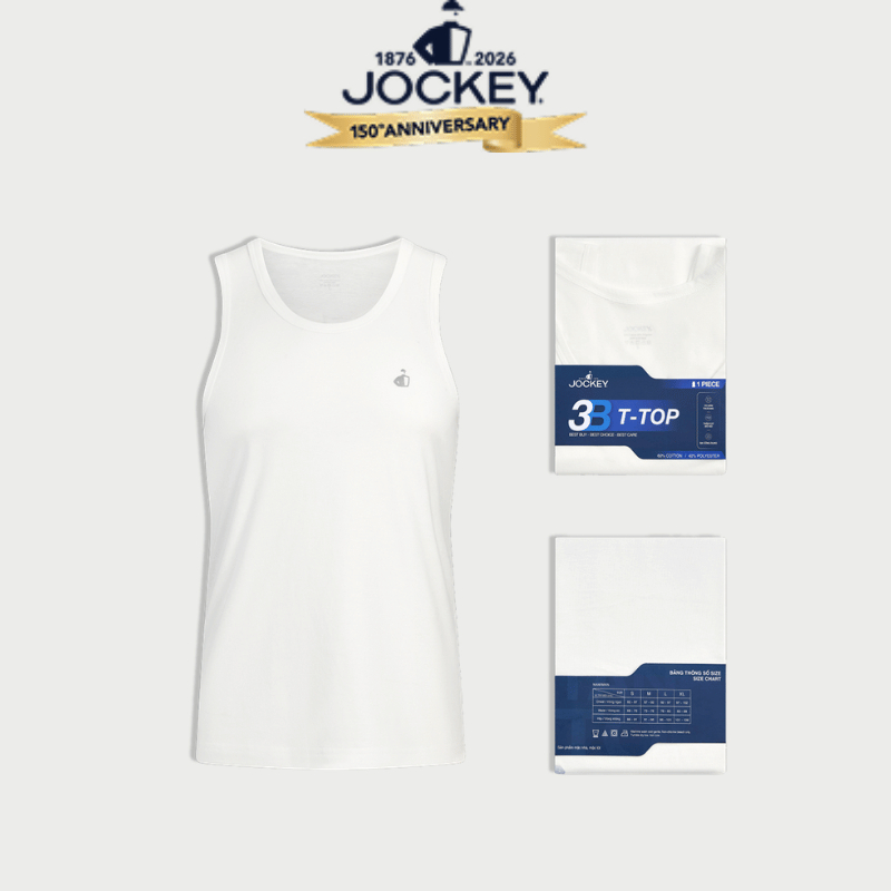 เสื้อยืด Jockey cotton CVC สําหรับผู้ชาย - J4152