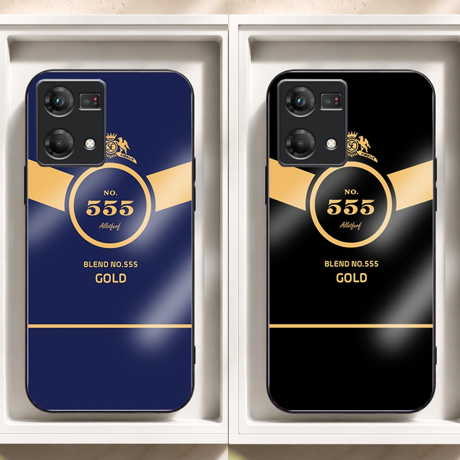 OPPO RENO 8 4G, RENO 8 5G, RENO 8Z 5G CASE 555 คุณภาพสูง TEMPERED GLASS BACK