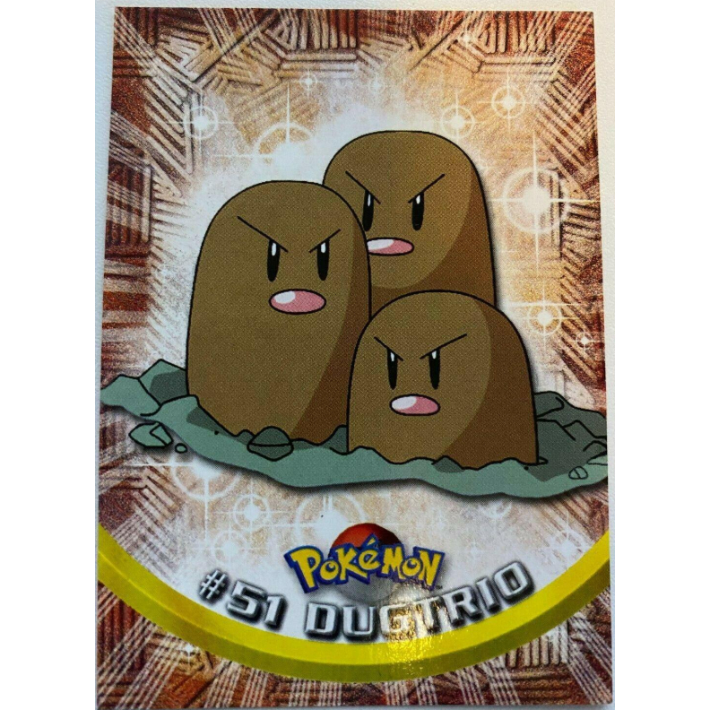 [การ์ดโปเกมอน TCG Topps] Dugtrio 51