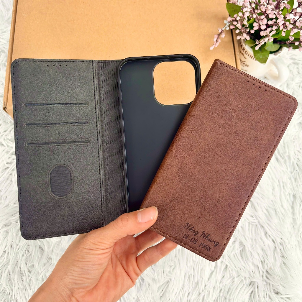 เคสโทรศัพท์ Vivo X90 Pro Plus/X90 Pro+ พร้อมการป้องกัน 2 ด้าน พร้อมคําเรียกร้องสลักชื่อ หนังนําเข้า
